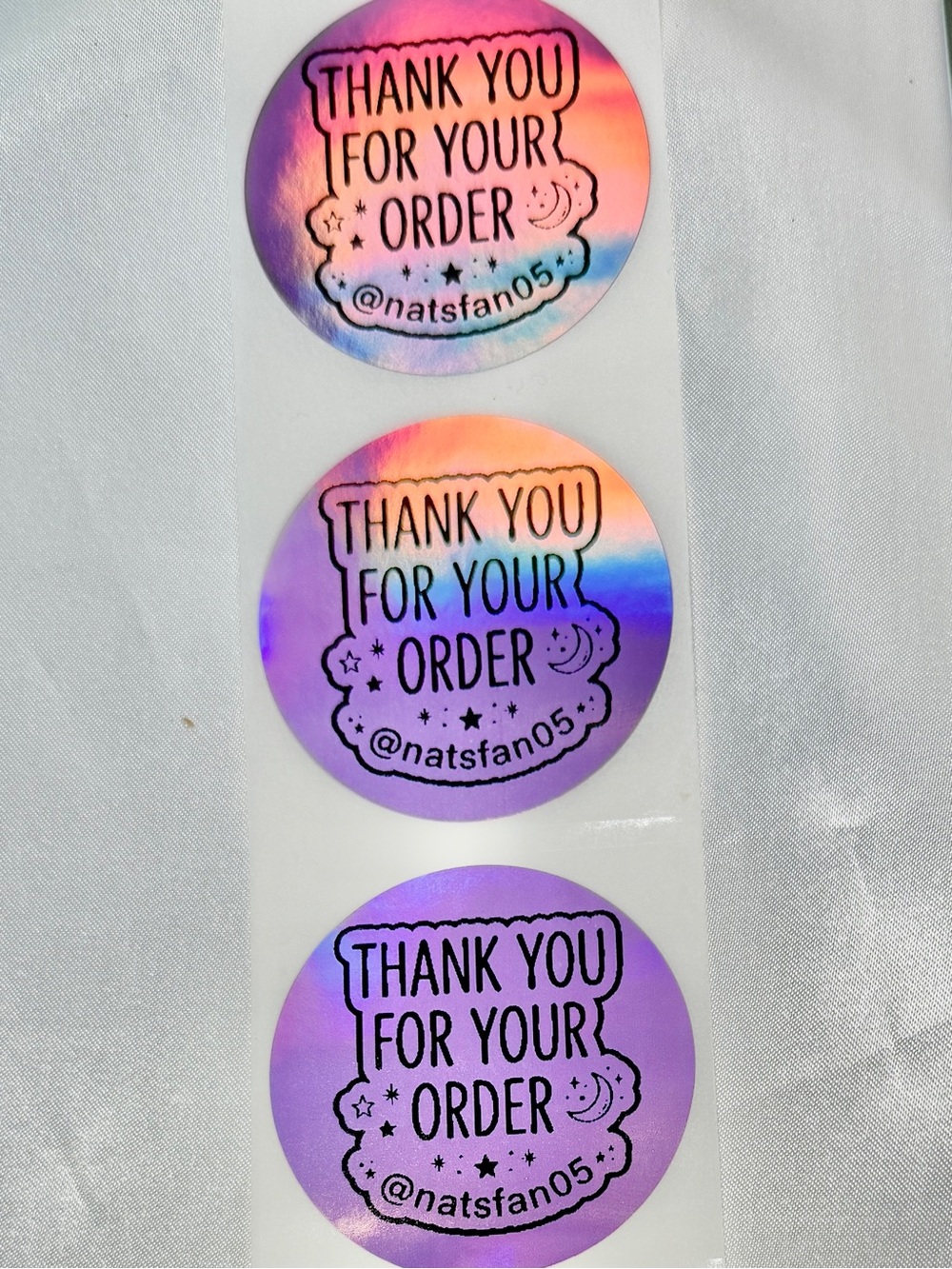 ✨ CUSTOM DESIGNED THERMAL PACKAGING STICKERS ✨ - Picture 8 of 11